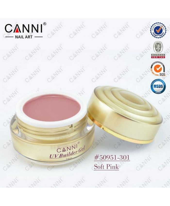 Cover camuflaj Canni 301 Soft Pink 15 ml